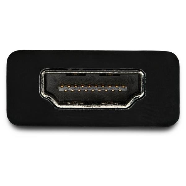 StarTech USBCaufHDMIAdaptor with HDR 4K 60 Hz Schwarz