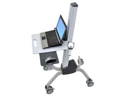 ERGOTRON NeoFlex Laptop Cart belastbar bis 6,8kg Anhebung bis 51cm fuer Notebooks von 30,5 43,2cm 12 bis 17 Zoll
