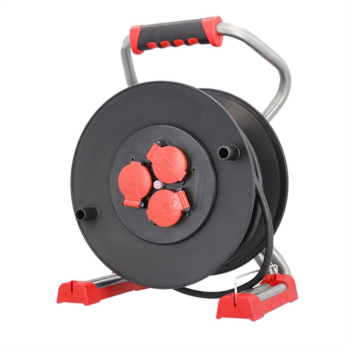 Bachmann ProfiKabeltrommel 3xCEE73 H07RNF 3G1,5 25m