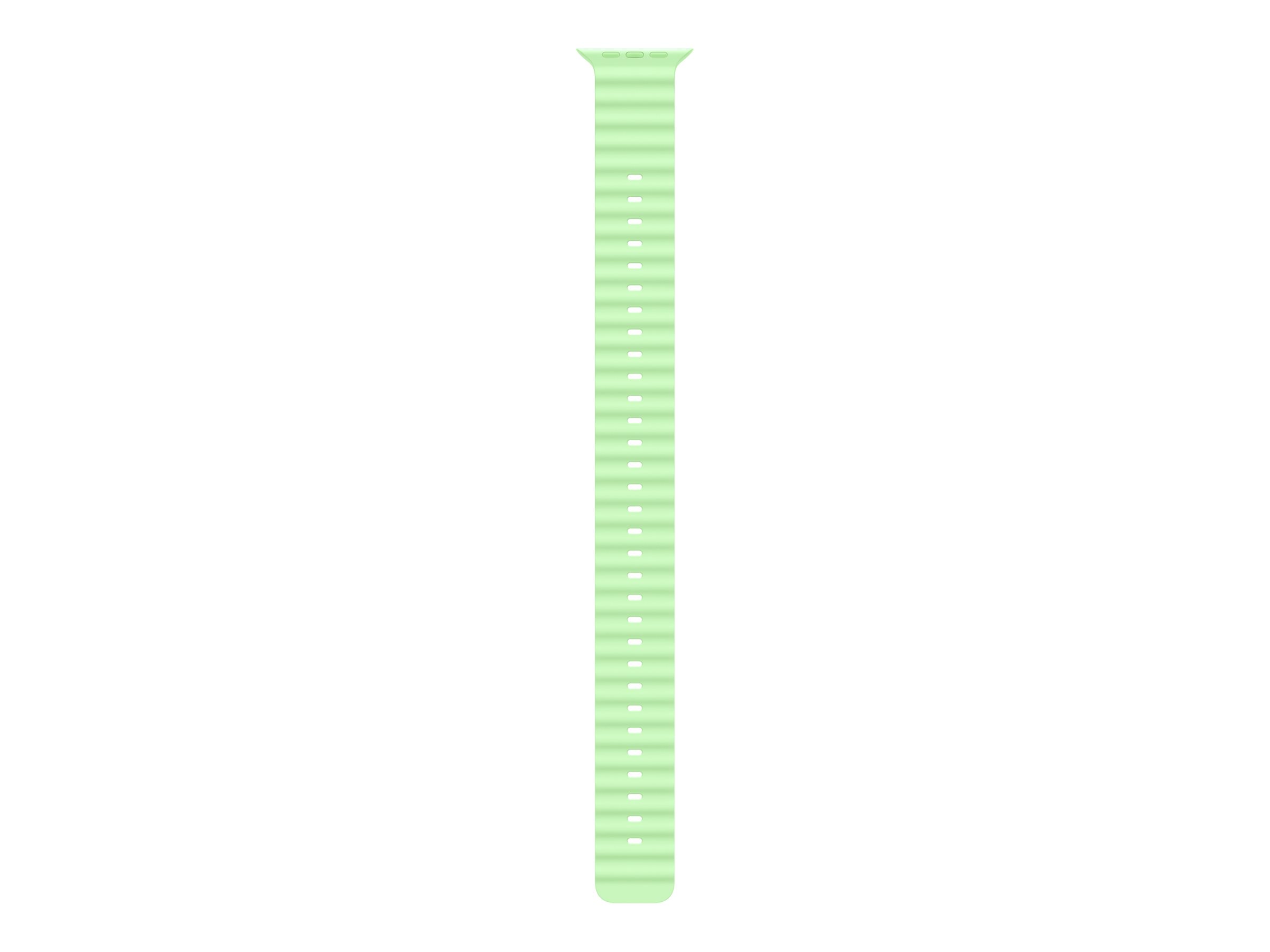 APPLE 49mm Neon Green Ocean Band Extension Black Titanium Finish