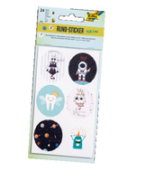 folia Aufkleber Kids time verschiedene Motive, 24 St. folia Aufkleber Kids time verschiedene Motive, 24 St.