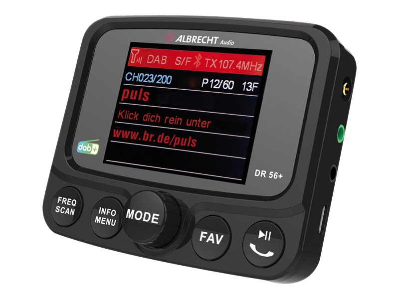 Albrecht DR56 DAB AutoradioAdapter Freisprecheinricht