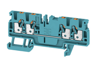 Weidmueller Durchgangsklemme A4C 2.5 BL 800V 24A 0,5-2,5qmm blau Weidmueller Durchgangsklemme A4C 2.5 BL 800V 24A 0,5-2,5qmm blau
