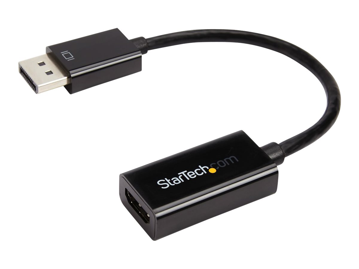 STARTECH.COM DisplayPort auf HDMI 4k - 30Hz Adapter - DP 1.2 zu HDMI Video und Audio aktiv Konverter