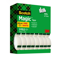 Scotch Magicâ„¢ Tape Klebefilm matt 19,0 mm x 33,0 m 24 Rollen Scotch Magicâ„¢ Tape Klebefilm matt 19,0 mm x 33,0 m 24 Rollen