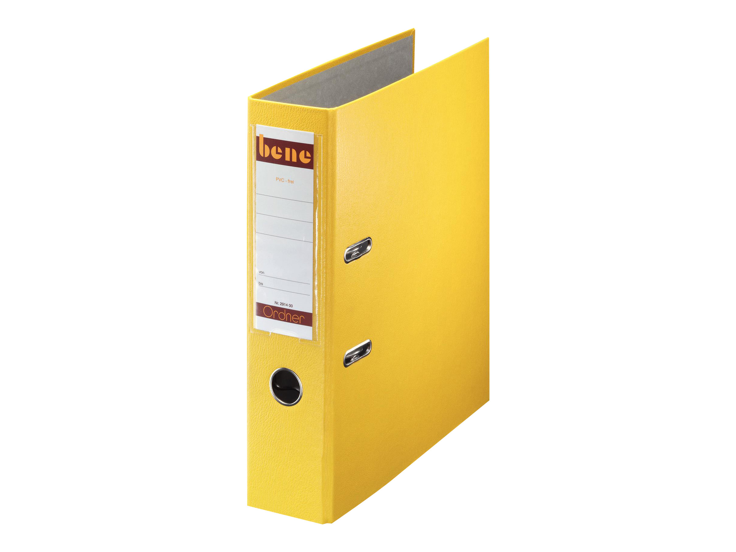 bene No.1 Power Ordner gelb Kunststoff 8,0 cm DIN A4 bene No.1 Power Ordner gelb Kunststoff 8,0 cm DIN A4