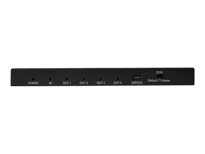 StarTech.com 4 Port HDMI Splitter - 4K 60Hz - 1x4 HDMI Verteiler - HDR - Video-/Audio-Splitter - 4 Anschlüsse