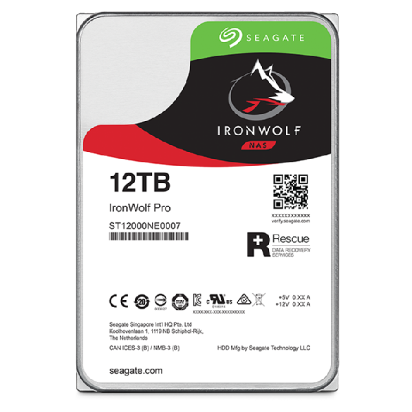 Seagate IronWolf Pro ST12000NT001 12TB