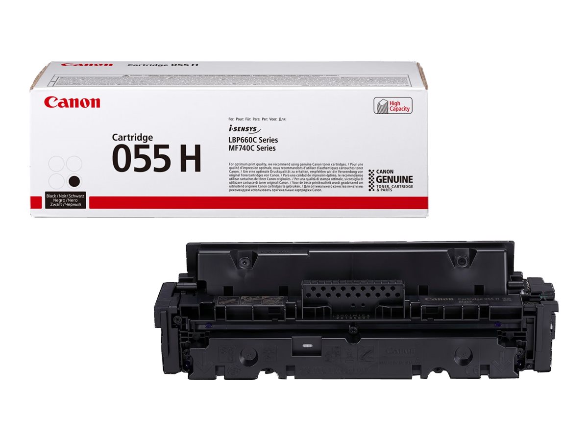 Canon 055 H Hohe Ergiebigkeit Schwarz Original Tonerpatrone