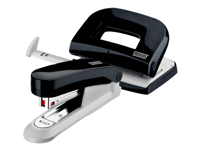 novus Locher und Heftgeraete Set E210/E15 schwarz novus Locher und Heftgeraete Set E210/E15 schwarz