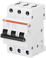 ABB STOTZ-KONTAKT Leitungsschutzschalter S203-K63 K63A 3polig 6kA