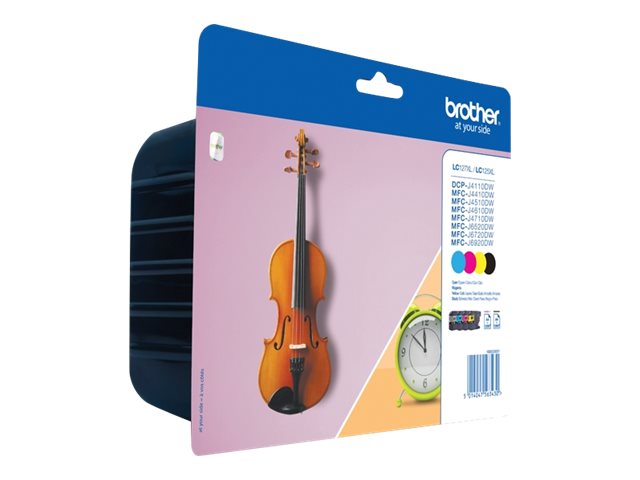 LC127XLVALBP BROTHER MFC Tinte (4) cmyk LC127XLVALBP BROTHER MFC Tinte (4) cmyk