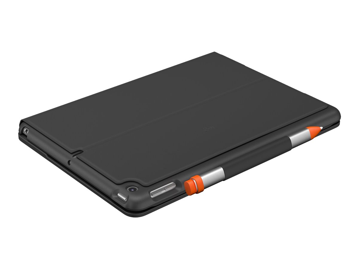 Logitech Slim Folio Tastatur-Case f?r iPad 10,2" (7., 8. & 9.Gen) - grafit
