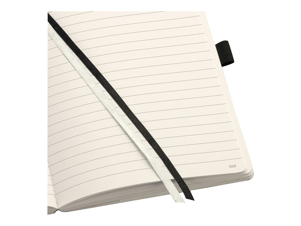 SIGEL Notizbuch Conceptum® ca. DIN A5 liniert, schwarz Softcover 194 Seiten
