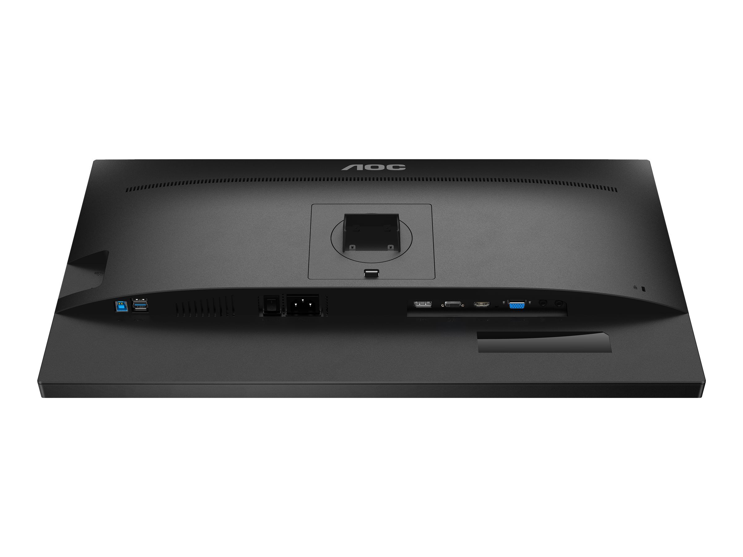 61cm24 1920x1080 AOC Proline 24P2QM 169 FHD 75Hz 4ms HDMI DVI DP VGA Speaker Pivot Black