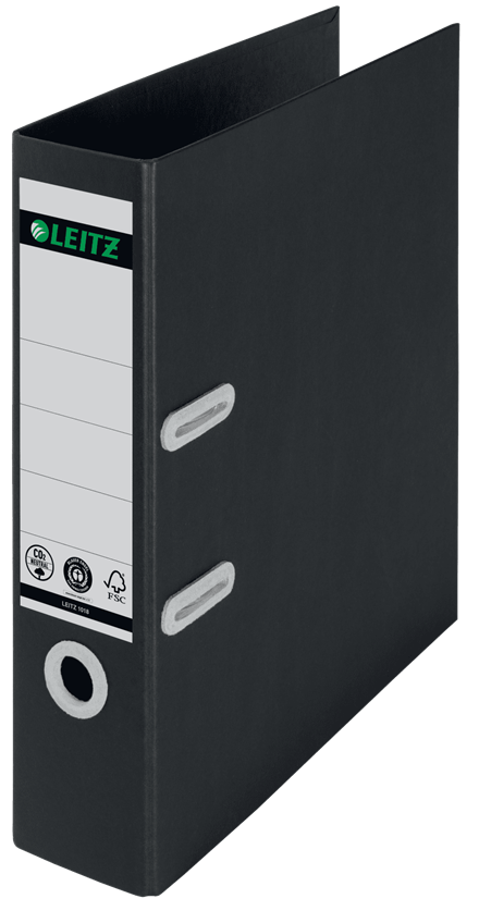 Esselte Leitz 1018 Ordner schwarz 80 mm