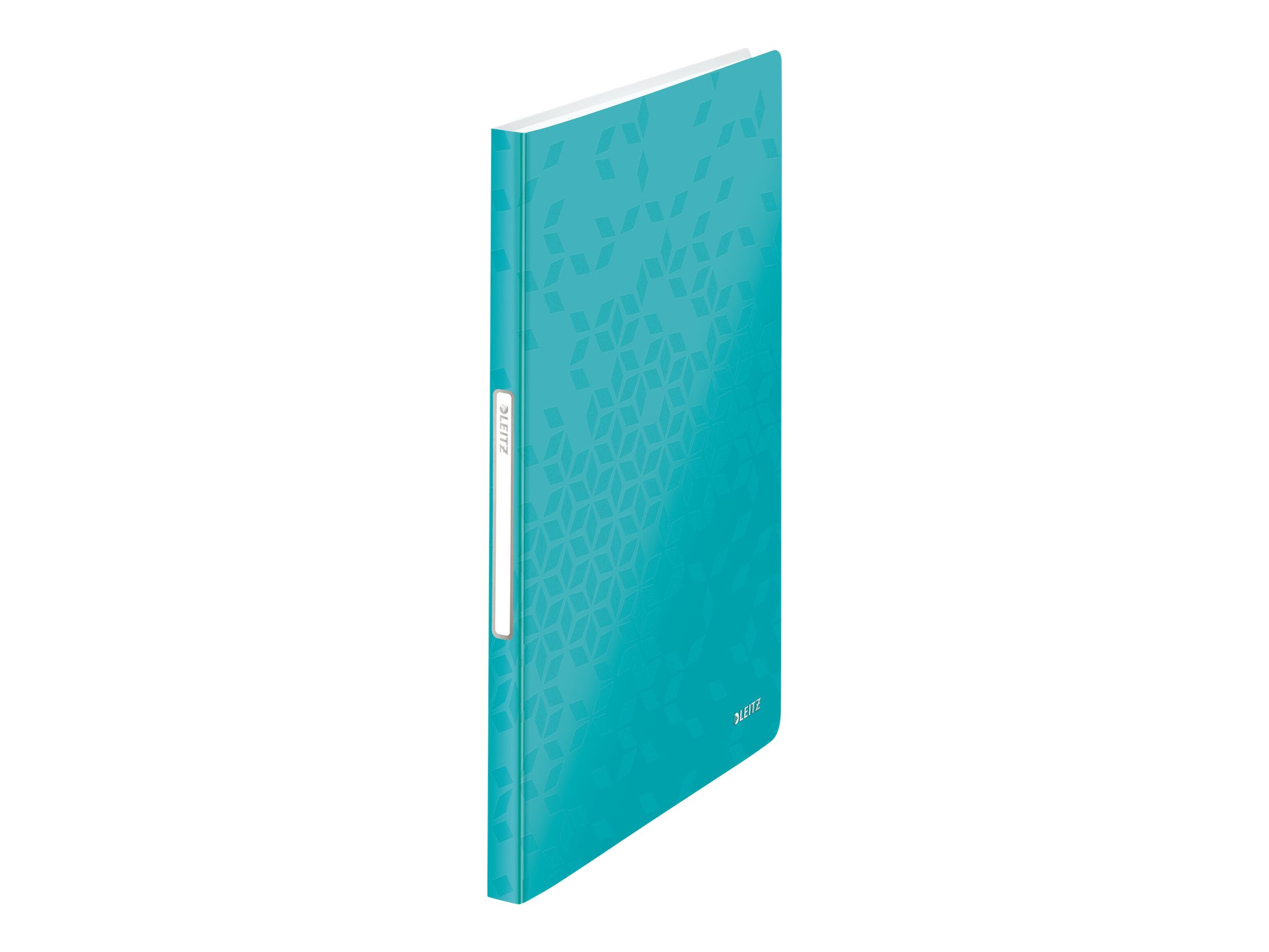 LEITZ WOW Sichtbuch DIN A4, 40 Huellen eisblau-metallic LEITZ WOW Sichtbuch DIN A4, 40 Huellen eisblau-metallic