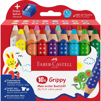 Faber-Castell Grippy Malset 16 Stück farbsortiert
