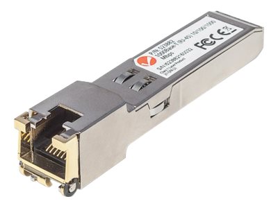 INTELLINET Gigabit SFP Mini-GBIC Transceiver 1000Base-T (RJ45) Single-Mode Port Reichweite bis zu 100m INTELLINET Gigabit SFP Mini-GBIC Transceiver 1000Base-T (RJ45) Single-Mode Port Reichweite bis zu 100m