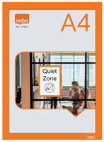 nobo Magnetrahmen selbstklebend orange A4, 2 St. nobo Magnetrahmen selbstklebend orange A4, 2 St.