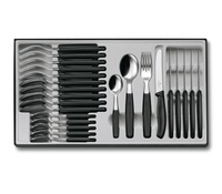 Victorinox V-6.78 33.24 Swiss Classic 24-tlg. Besteck Set, schwarz