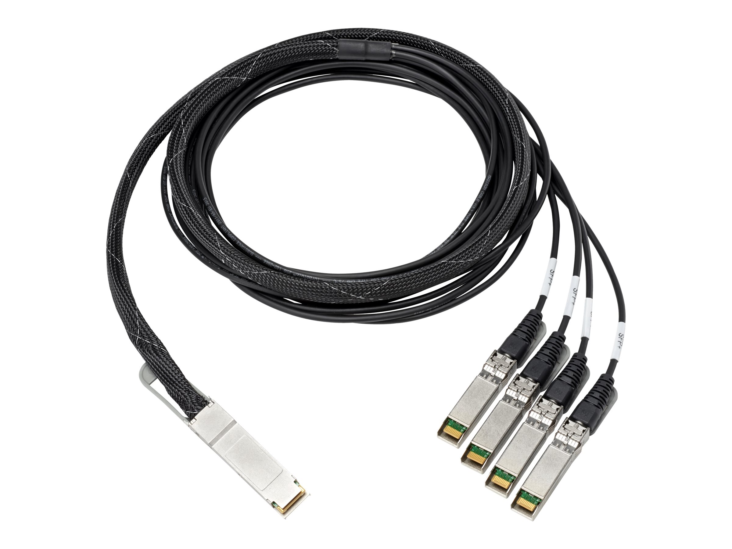HPE Direct Attach Copper Cable 100Gb QSFP28 to 4x25Gb SFP28 3m HPE Direct Attach Copper Cable 100Gb QSFP28 to 4x25Gb SFP28 3m