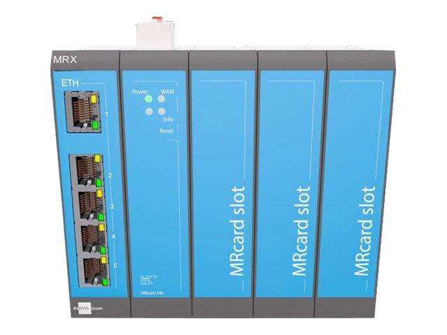 INSYS icom MRX5 LAN modularer LAN to LAN Router VPN Option INSYS icom MRX5 LAN modularer LAN to LAN Router VPN Option