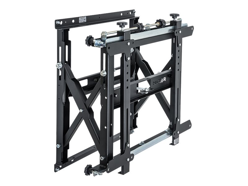 HAGOR VWH-1 Videowall-Halterung Pop out fuer Displays von 106,7-139,7 42 bis 55Zoll Feinjustage Tiefe Traglast 40kg VESA max 600x400 HAGOR VWH-1 Videowall-Halterung Pop out fuer Displays von 106,7-139,7 42 bis 55Zoll Feinjustage Tiefe Traglast 40kg VESA max 600x400