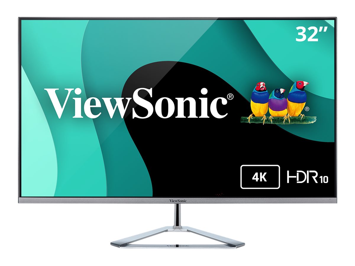 ViewSonic VX3276-4K-MHD Monitor 80,0 cm (31,5 Zoll) silber