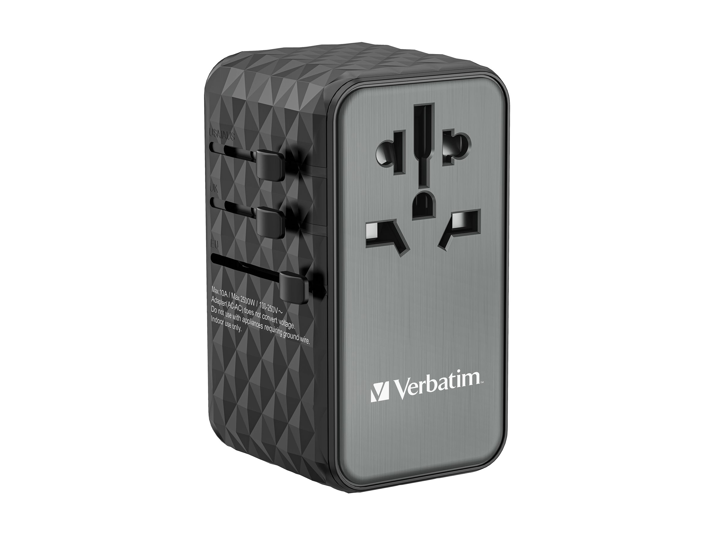 Verbatim GaN III Universal Reise Adapter 100W