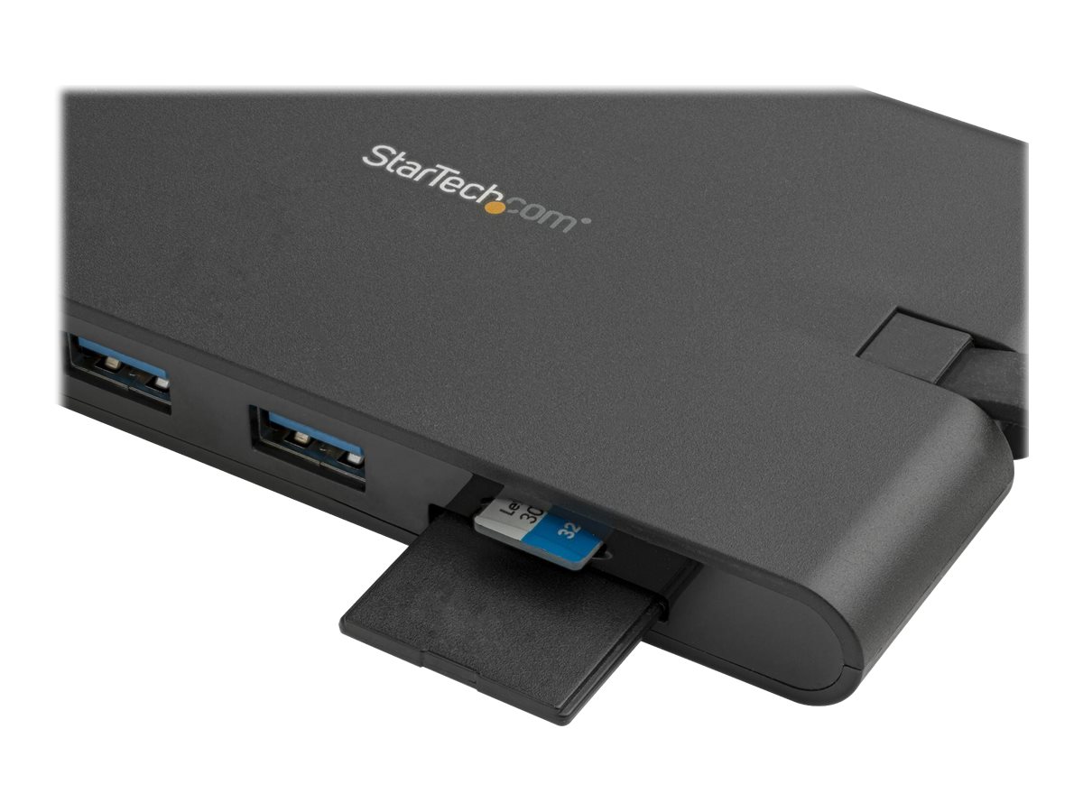 STARTECH.COM USB-C Multiport Adapter mit HDMI und VGA - Mac/Windows - 3x USB 3.0 - SD/ micro SD - PD 3.0 - MacBook Pro USB C Adapter