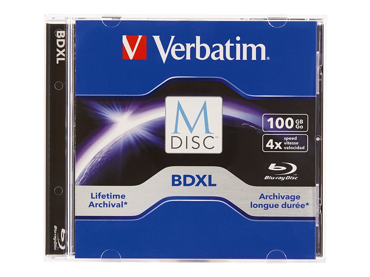 verbatim Blu-ray BD-R 100 GB bedruckbar verbatim Blu-ray BD-R 100 GB bedruckbar