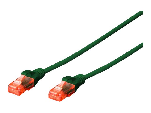 DIGITUS Professional Patch-Kabel - 3 m - grün, RAL 6016