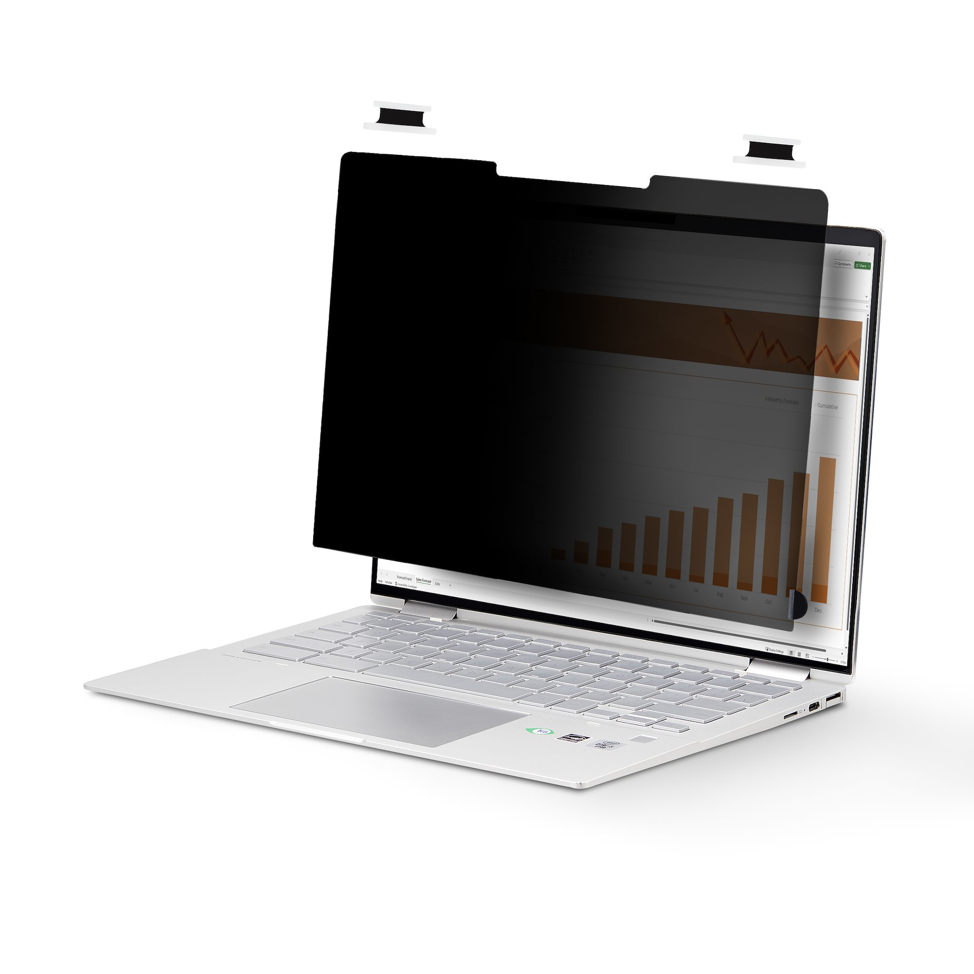 STARTECHCOM 35,56cm 14Zoll 1610 Touch Blickschutzfilter Laptop Sichtschutzfilter AntiGlare Blaulichtfilter FlipOver Blickschutz