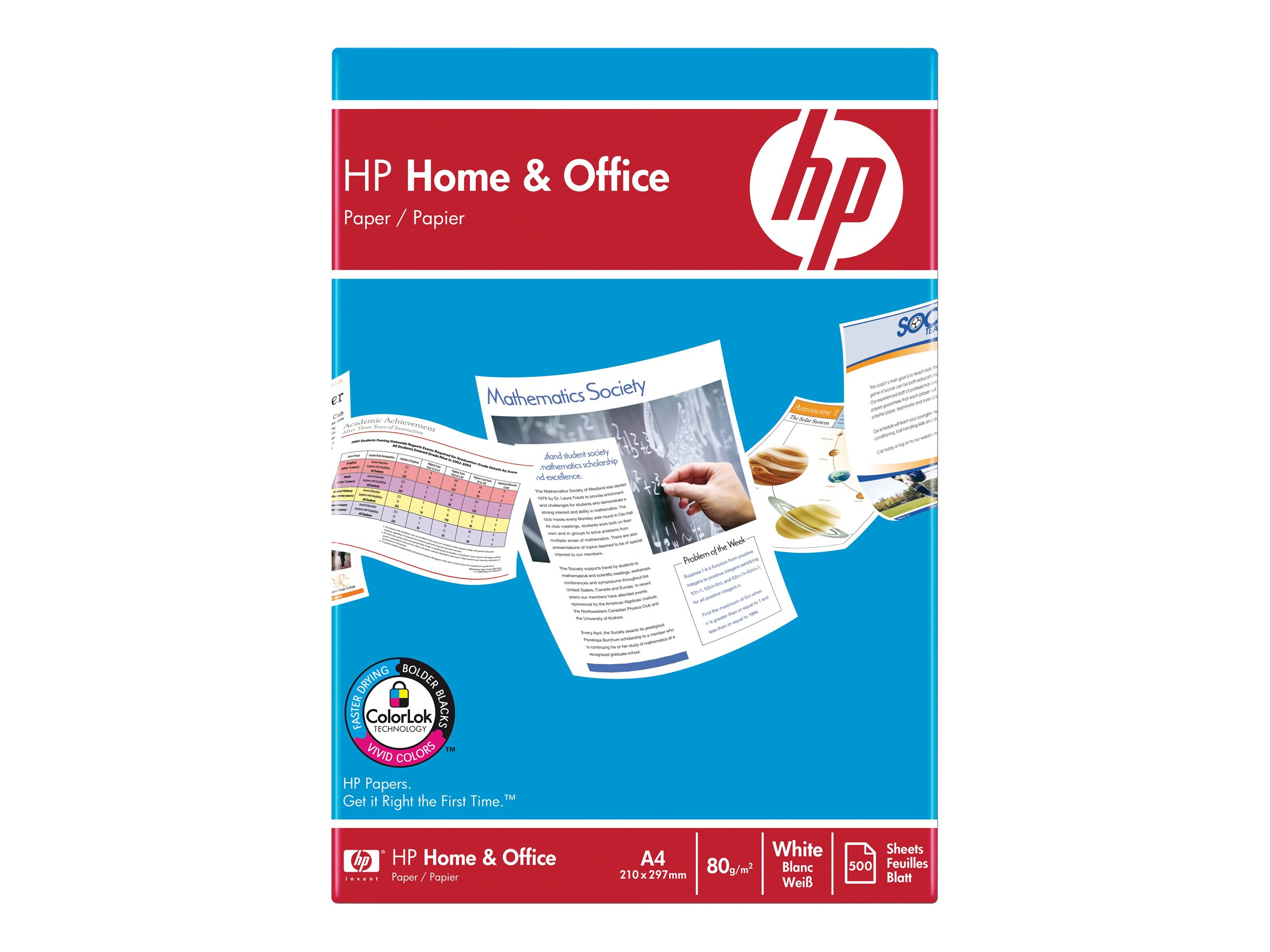 HP Kopierpapier Home & Office DIN A4 80 g/qm 3x 500 Blatt Maxi-Box HP Kopierpapier Home & Office DIN A4 80 g/qm 3x 500 Blatt Maxi-Box