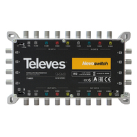 TELEVES Deutschland Guss-Multischalter NEVO MS98C 9 in 8 kask. ohne NT MS-NT1208N TELEVES Deutschland Guss-Multischalter NEVO MS98C 9 in 8 kask. ohne NT MS-NT1208N