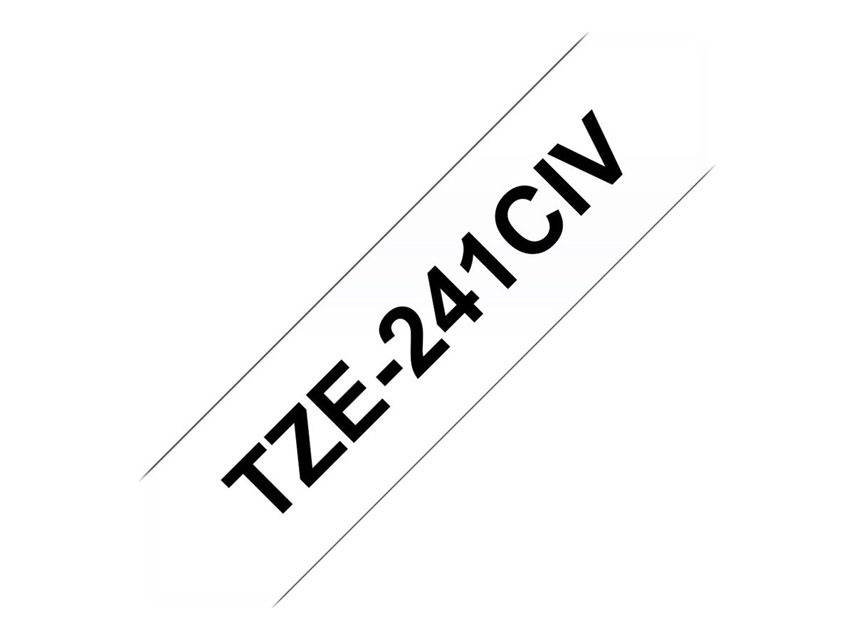 TZE241CIV BROTHER PT Schriftband 18mm TZE241CIV BROTHER PT Schriftband 18mm