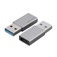 4smarts 540275 - USB Typ-A - USB Typ-C - Männlich - Grau - Passiv - 5 Gbit/s