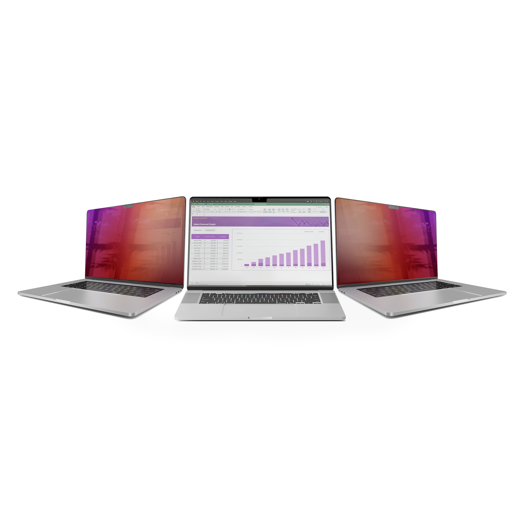 STARTECHCOM 40,64cm 16Zoll MacBook Pro 2123 Blickschutz Doppelseitiger Laptop Goldfilter mit Erhöhtem Sichtschutz 30 Grad