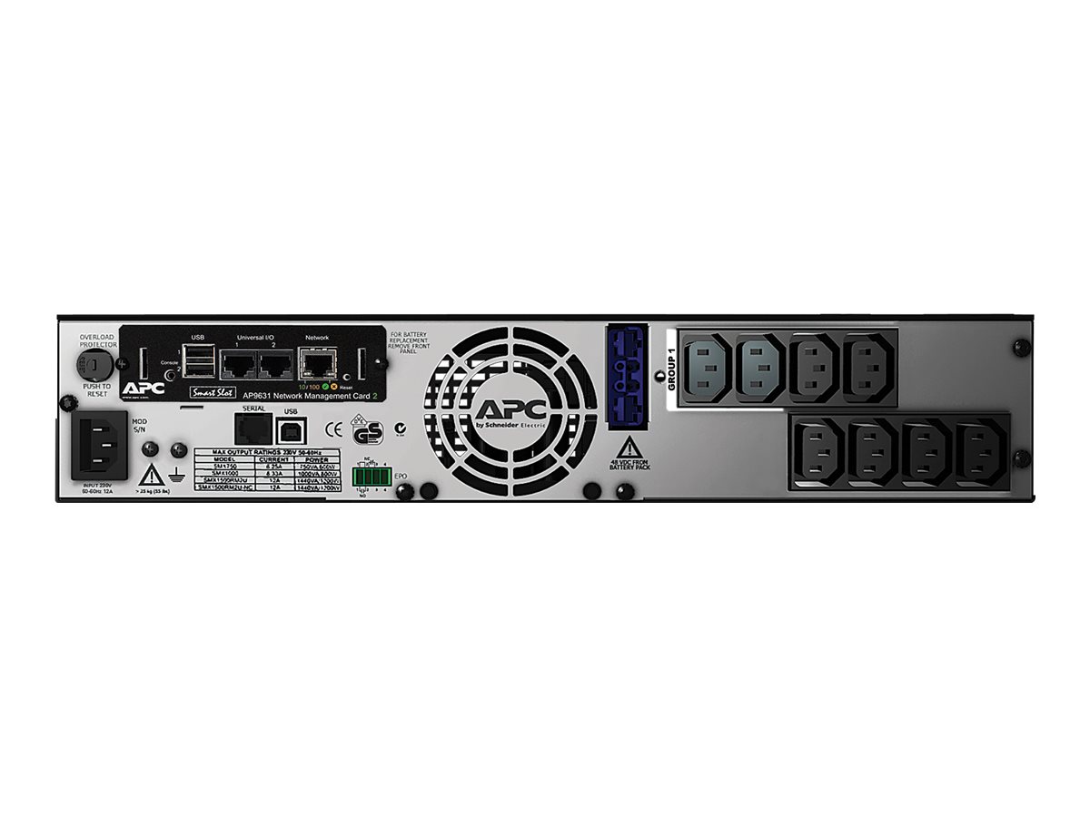 APC Smart-UPS X 750VA Rack/TowerR LCD 230V with Networking Card