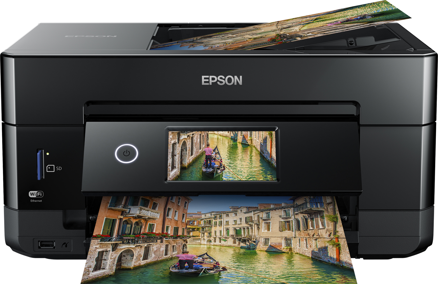 EPSON Expression Premium XP7100 3 in 1 TintenstrahlMultifunktionsdrucker schwarz