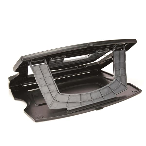 STARTECHCOM Portable Laptop Stand Adjustable Laptop Stand Ergonomic Laptop Desk Stand Laptop Riser for Desk