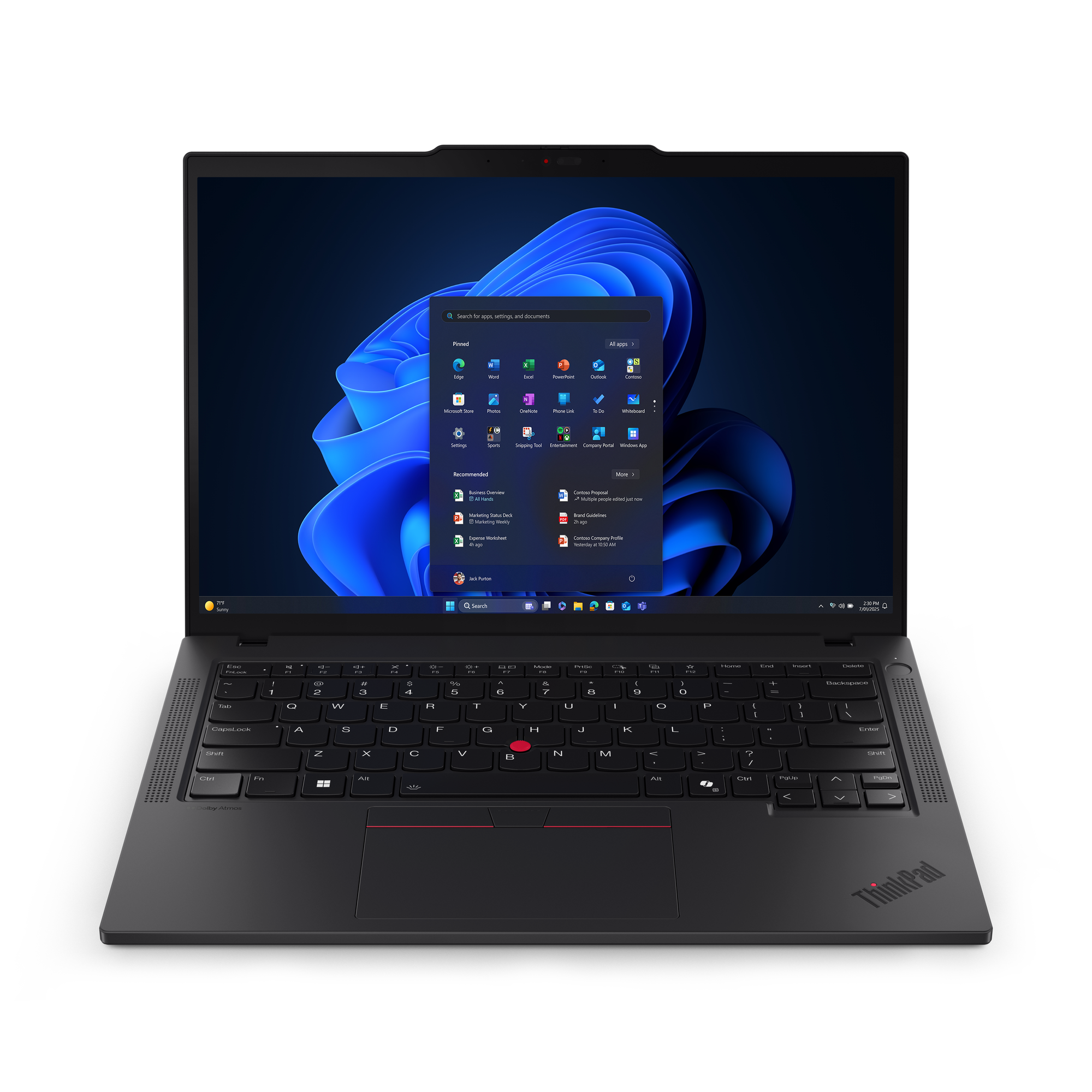 LENOVO ThinkPad T14 G6 Intel Core Ultra 5 225U 35,56cm 14Zoll WUXGA IPS LP 16GB 512GB SSD UMA 4G AI PC W11P Black