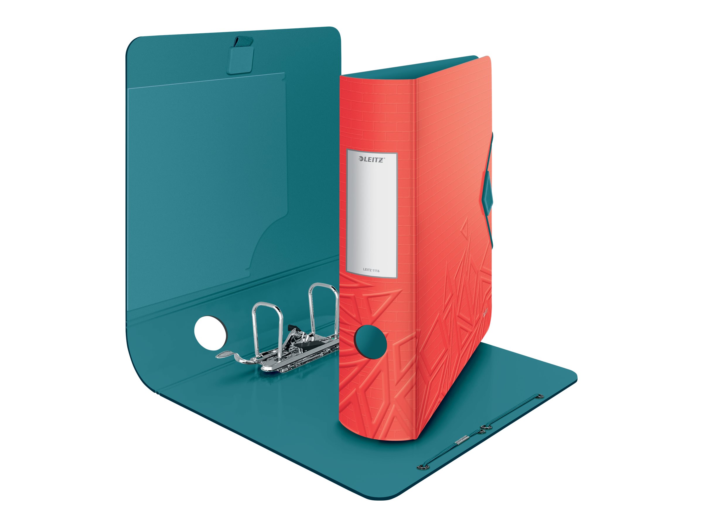 Esselte Leitz 180° Active Urban Chic rot 82 mm Rückenbreite A4