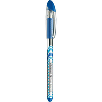 Schneider Kugelschreiber Slider Basic XB blautransparent, Schreibfarbe blau, 10 St
