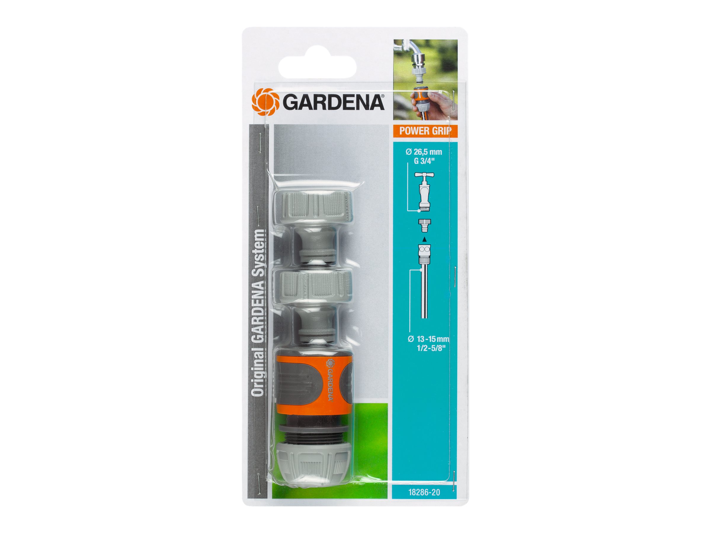 GARDENA Gartenschlauchverbinder Anschluss-Satz GARDENA Gartenschlauchverbinder Anschluss-Satz