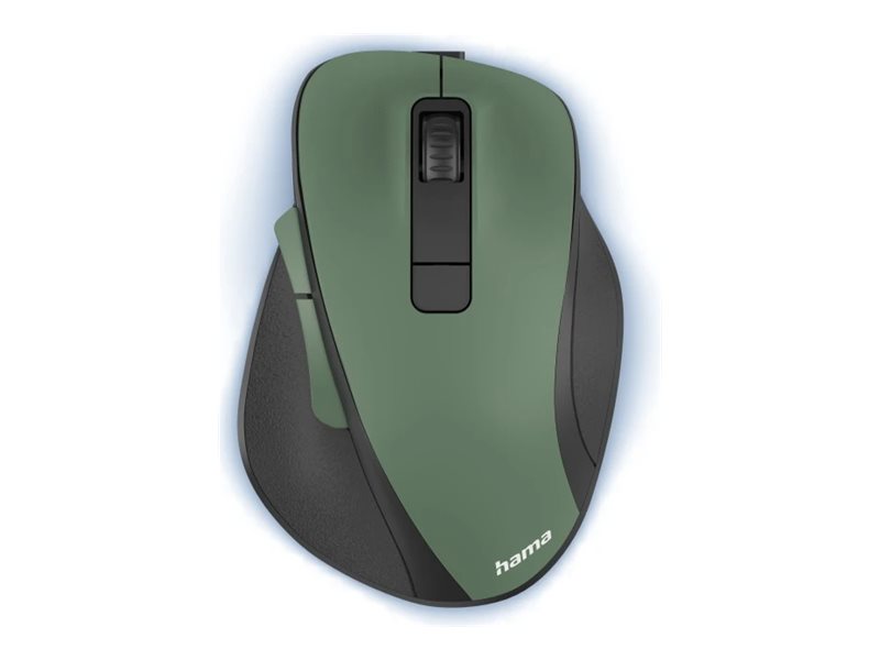 hama MW-500 Maus ergonomisch kabellos waldgruen hama MW-500 Maus ergonomisch kabellos waldgruen