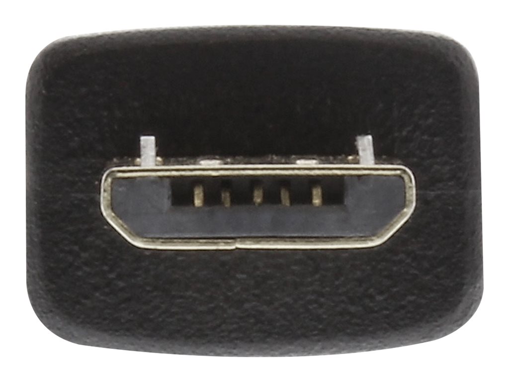 INLINE Micro-USB 2.0 Schnellladekabel USB-A Stecker an Micro-B Stecker schwarz 2m