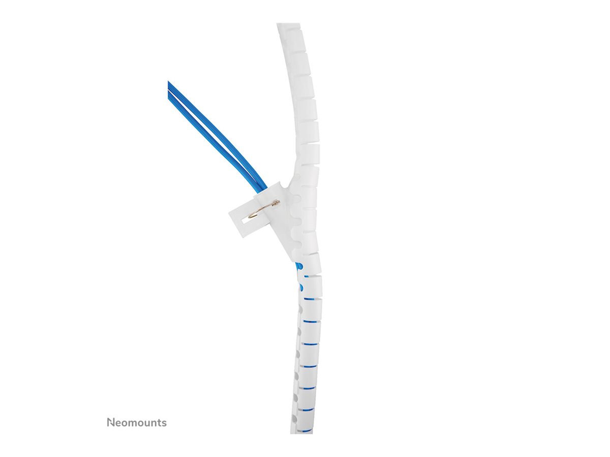 NewStar Kabelspirale 200x1,5cm 1-4 Kabel Weiß