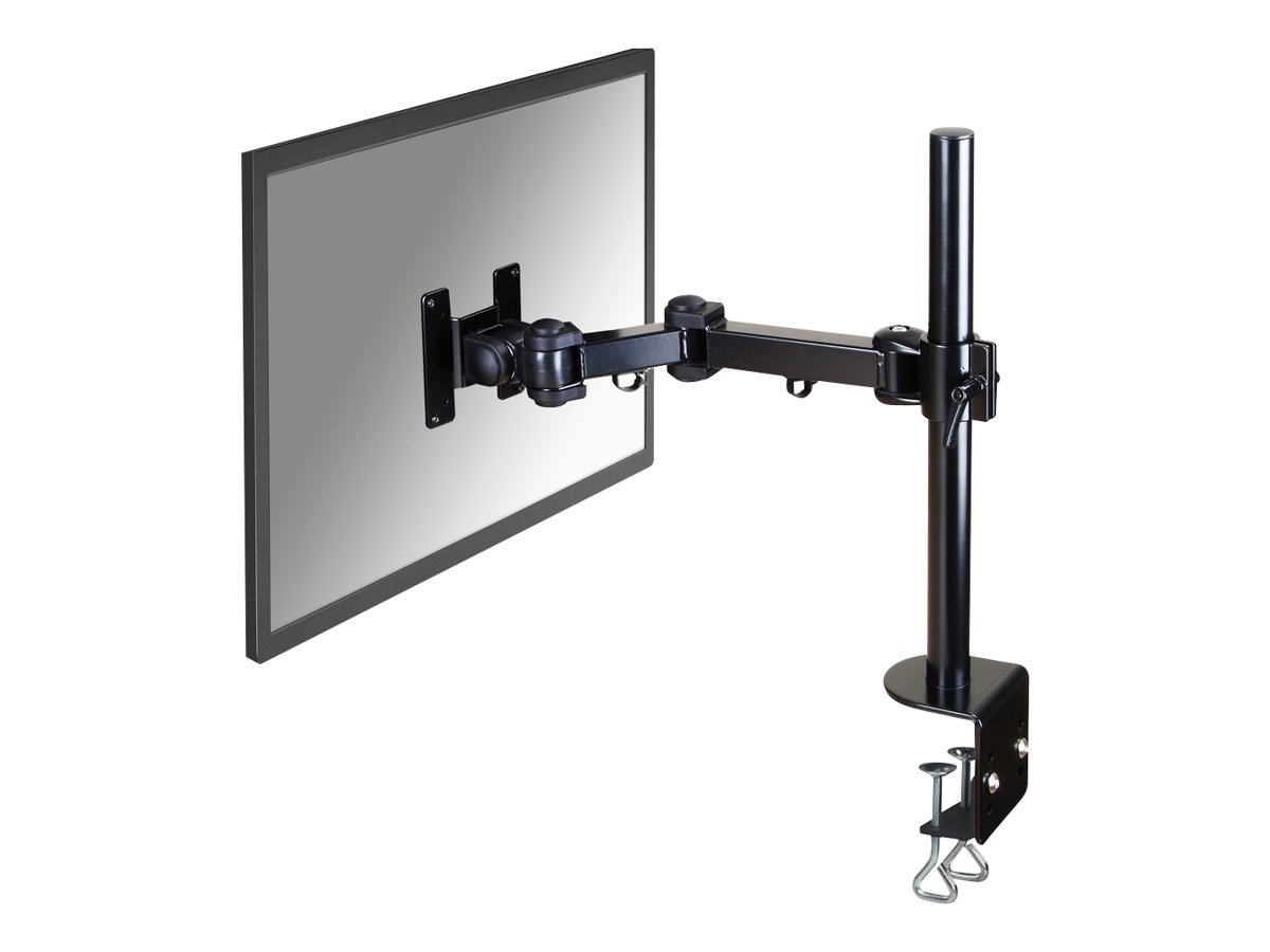 NEOMOUNTS DeskMount Monitor Tischhalterung 25,4-76,2cm 10-30Zoll max 10kg Klemme Volle Bewegung Pivot Schwenken schwarz